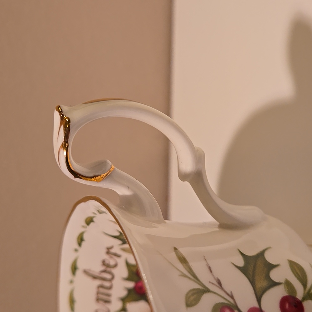 Royal Albert December Cup & Saucer - Picture 15 of 16